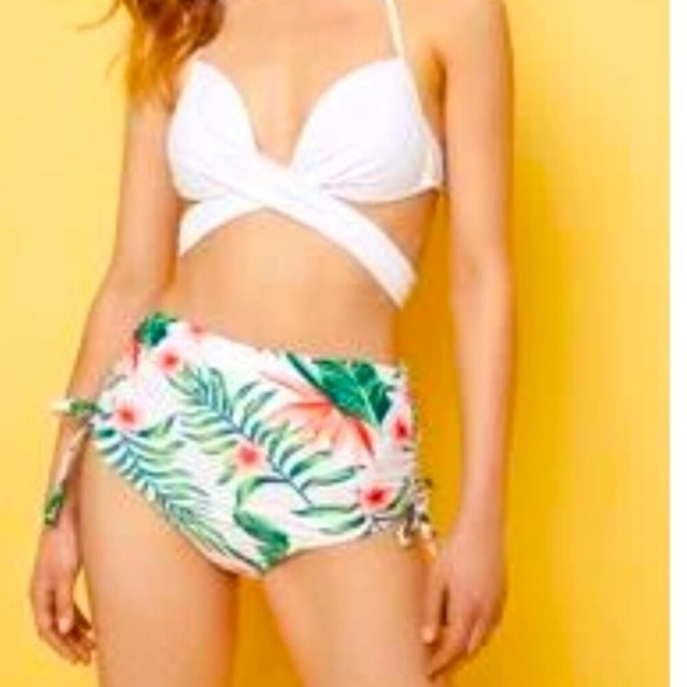 NWOT shein high waist bikini size small